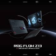 Asus Rog Flow Z13 Gaming (2022) Laptop - 12th Gen / Intel Core i9-12900H / 13.4inch FHD+ / 1TB SSD / 16GB RAM / 4GB NVIDIA GeForce RTX 3050 Graphics / Windows 11 Home / English and Arabic Keyboard / Black / Middle East Version - [GZ301ZE-LD039W]