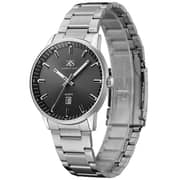 Kenneth Scott Men's Analog Black Dial Watch - K22010-SBSB