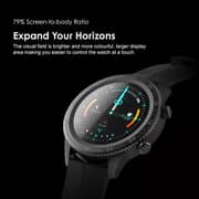 Oraimo 1.28 Inches Smartwatch with Health Suite - Black