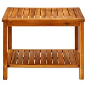 vidaXL Coffee Table 60x60x45 cm Solid Acacia Wood