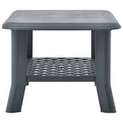 vidaXL Coffee Table Green 90x60x46 cm Plastic