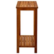vidaXL Garden Console Table 80x35x75 cm Solid Acacia Wood