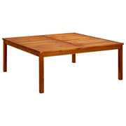 vidaXL Garden Coffee Table 110x110x45 cm Solid Acacia Wood