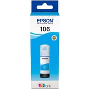 Epson 106 EcoTank Ink Bottle 70ml Cartridge Cyan