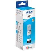 Epson 106 EcoTank Ink Bottle 70ml Cartridge Cyan