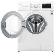 LG 8kg Front Load Front Load Washing Machine, Direct Drive Motor 1200 RPM White - FH2J3TDNP0 (International Version)