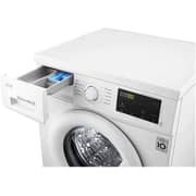 LG 8kg Front Load Front Load Washing Machine, Direct Drive Motor 1200 RPM White - FH2J3TDNP0 (International Version)