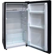 Nikai 140 Liter Single Door Refrigerator Black Floral Design - NRF140G