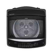 LG 14kg Smart Inverter Control, Turbo Drum, Smart Diagnosis, Top Load Fully Automatic Washing Machine Black - T1466NEHT2A (International Version)