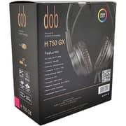 Dob H750GX Wired Over Ear Gaming Headset Black