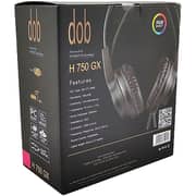 Dob H750GX Wired Over Ear Gaming Headset Black