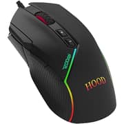 Hood USB Gaming Mouse Black