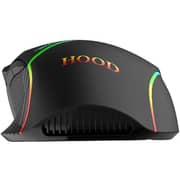 Hood USB Gaming Mouse Black