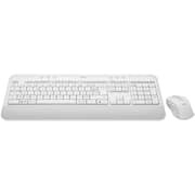 Logitech Signature MK650 Wireless Keyboard and Mouse Combo Set Off White
