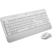 Logitech Signature MK650 Wireless Keyboard and Mouse Combo Set Off White