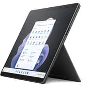 Microsoft Surface Pro 9 (2022) - 12th Gen / Intel Core i7-1255U / 13inch PixelSense Display / 16GB RAM / 256GB SSD / Shared Intel Iris Xe Graphics / Windows 11 Home / Graphite / Middle East Version - [QIL-00025]