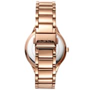 ECSTACY Women's Analog White MOP Dial Watch - E9511-KCPM
