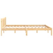 vidaXL Bed Frame Solid Pinewood 160x200 cm