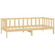 vidaXL Day Bed Solid Pinewood 90x200 cm