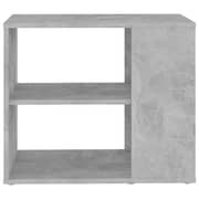 vidaXL Side Cabinet Concrete Grey 60x30x50 cm Engineered Wood