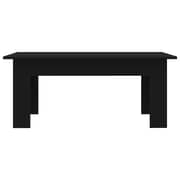 vidaXL Coffee Table Black 100x60x42 cm Engineered Wood