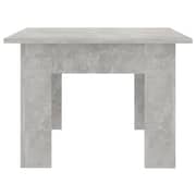 vidaXL Coffee Table Concrete Grey 100x60x42 cm Engineered Wood