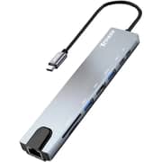 Xpower XP-HU83-GY 8 In 1 USB-C Hub