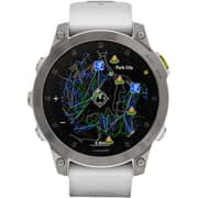 Garmin 010-02582-21 Epix Gen 2 Smart Watch Sapphire White Titanium