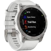 Garmin 010-02582-21 Epix Gen 2 Smart Watch Sapphire White Titanium