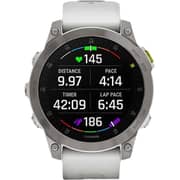 Garmin 010-02582-21 Epix Gen 2 Smart Watch Sapphire White Titanium