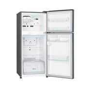 LG 345 Liter Refrigerator Double Door Inverter Linear Compressor, Color Silver Model - GRC342SLBB - ( international Version ).