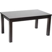Galaxy Design Wooden Dining Table Set With 6 Chairs, Color Brown Size L x W x H 150 x 90 x 75 cm Model - GDF-AAE.