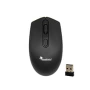 Goldfinch Wireless Mouse for Laptop and Desktop with DPI 10m Range Black