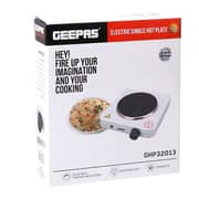 Geepas Electric Single Hot Plate with Adjustable Temperature Control - GHP32013