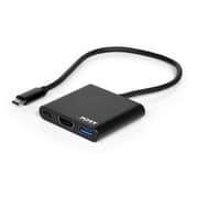Port USB-C Mini Docking Station with HDMI Cable 0.3m Black