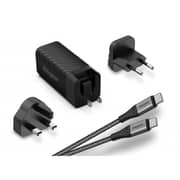 Energizer 90W Fast Charger With UK/EU/US Adapter Black