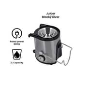 Olsenmark Countertop Centrifugal Juice Extractor 2 L 400 W OMJE2345 Black/Silver
