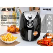 Geepas GAF37521 1300W Air Fryer with Rapid Air Circulation System 2.5L Black