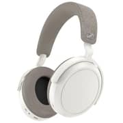 Sennheiser Momentum 4 Wireless Adaptive Noise Cancelling On‑Ear Headset - White