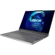 Lenovo Legion S7 (2022) Gaming Laptop - 12th Gen / Intel Core i7-12700H / 16inch WQXGA / 1TB SSD / 24GB RAM / 8GB NVIDIA GeForce RTX 3070 Graphics / Windows 11 Home / English & Arabic Keyboard / Grey / Middle East Version - [82TF002BAX]
