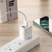 Rockrose 2-Port Travel Charger White