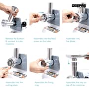 Geepas Meat grinder with Reverse function - GMG767