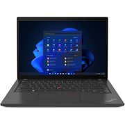 Lenovo ThinkPad T14 Gen 3 (2022) Laptop - 12th Gen / Intel Core i7-1260P / 14inch WUXGA / 512GB SSD / 16GB RAM / Windows 11 Pro / English Keyboard / Black / International Version - [21AH00BSUS]