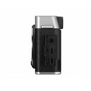 Fujifilm X-E4/XF27KIT Mirrorless Camera Body With XF 27mm F.28 R WR Lens Silver