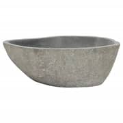 vidaXL Basin River Stone Oval 29-38 cm