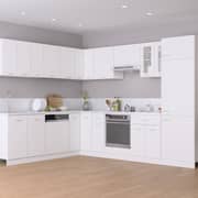 vidaXL Hanging Cabinet Lyon White 50x31x60 cm Engineered Wood