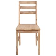 vidaXL Dining Chairs 4 pcs Solid Acacia Wood