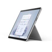 Microsoft Surface Pro 9 (2022) - 12th Gen / Intel Core i5-1235U / 13inch PixelSense Display / 8GB RAM / 128GB SSD / Shared Intel Iris Xe Graphics / Windows 11 Pro / English Keyboard / Platinum / International Version - [QCH-00001]