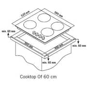 Simfer Built In Gas Hob SMF6404BHG