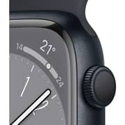 Apple Watch Series 8 GPS 45mm Midnight Aluminum Case with Midnight Sport Band
